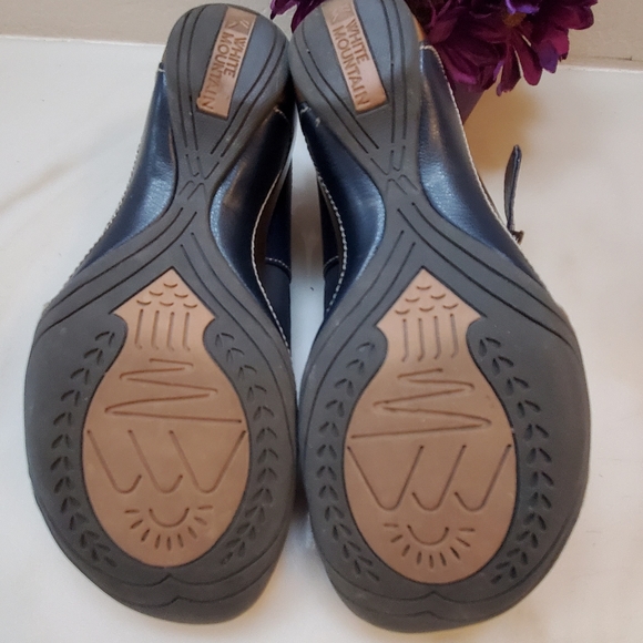 LEATHER WHITE MOUNTAIN CLOGS SZ 5.5 - Picture 4 of 11